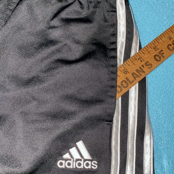 ADIDAS tricot joggers pull on elastic waistband 2 side slip pockets NEW size 8 - Picture 12 of 12